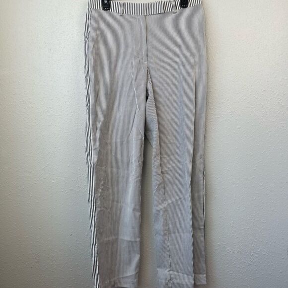EUC Liz Claiborne Womens Tabitha Striped Slacks Size 8 - Picture 1 of 6